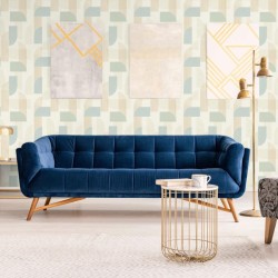 MN 3309 Обои Grandeco (Maison) (1*12) 10,05х0,53 винил на флизелине