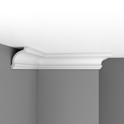 Плинтус потолочный гладкий DECOMASTER DP-217 (145*110*2400мм)