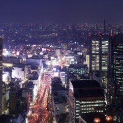 Фотообои Ночной Город NG2