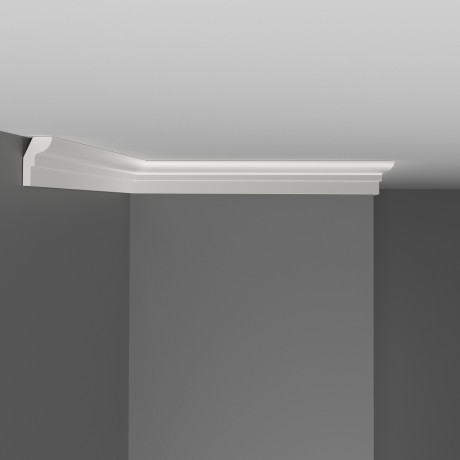 Плинтус потолочный гладкий DECOMASTER D111-115 ДМ (25*15*2000мм)