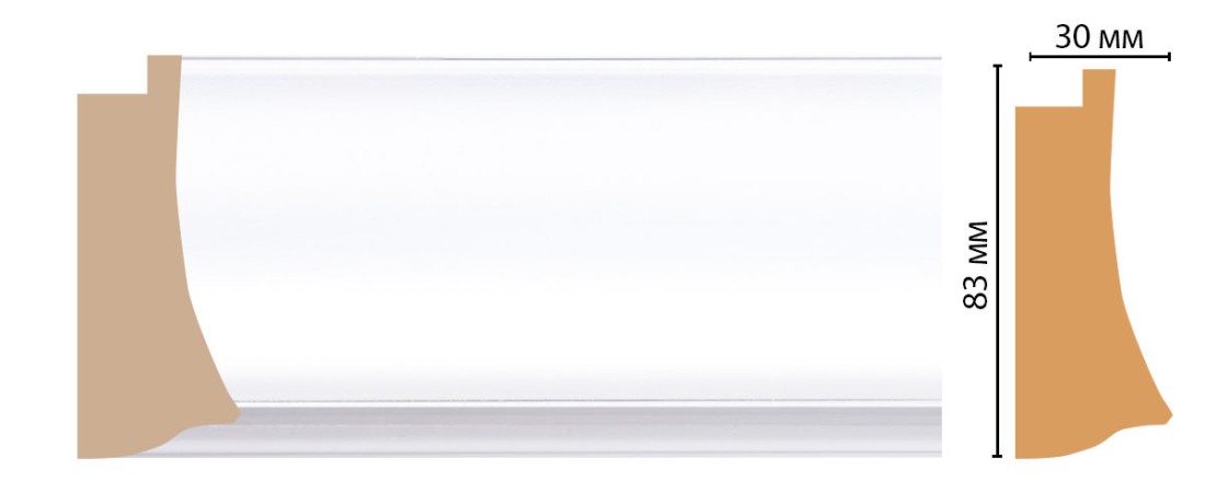 Багет DECOMASTER 552-114 (83*30*2900мм)